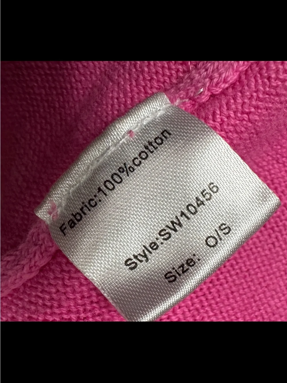 Elan Pink Tie Dye Sweater Hippie OSFA One Size